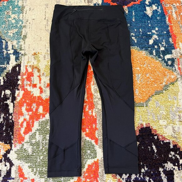 Lululemon Pace Rival Crop *22", Black (early release), size 6 - READ - Picture 10 of 15